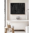 thumbnail image 6 of Black Abstract,Wall Art for Living Room,Canvas Picture Wall Decor for Bathroom Bedroom,Modern Geometric Minimalist Stripes Painting Artwork for Office Kitchen Hallway Dining Room Home Decor 24"x32", 6 of 8