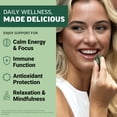 thumbnail image 3 of Force Factor Mighty Matcha, Premium Organic Matcha Green Tea with L-Theanine & B Vitamins to Support Calm Energy, Focus & Antioxidant Defenses, Matcha Latte, 60 Soft Chews, 3 of 11