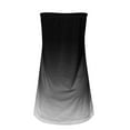 thumbnail image 4 of Womens Blouses and Tops Dressy, Women's Tube Tops Gradient Bandeau Ombre Strapless Shirt Sleeveless Backless Tanks Blouse, 4 of 4