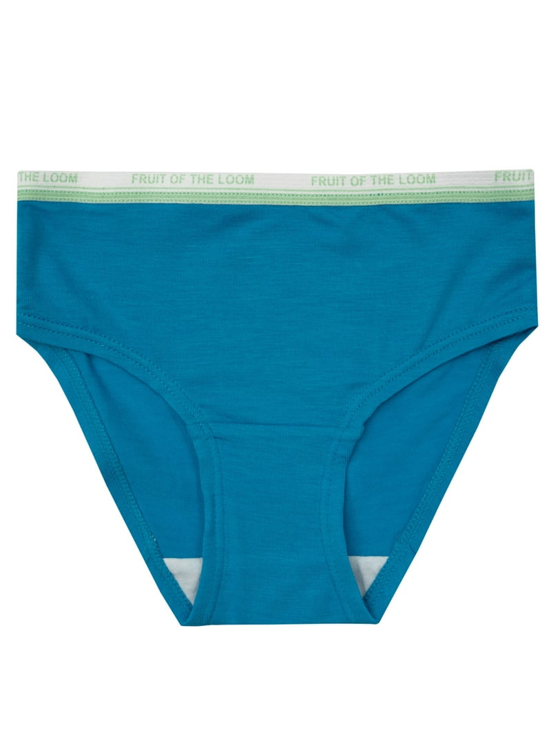 Fruit of the Loom Slip da bambina in cotone morbido
