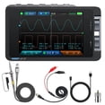 thumbnail image 1 of FNIRSI DS215H Handheld 2-in-1 Dual-Channel Oscilloscope & Signal Generator - 50MHz Bandwidth, 250MS/s Sampling Rate, 3.5" IPS Screen, 1500mAh Battery, ±400V Protection, 13 Waveforms, 8-Language, 1 of 6