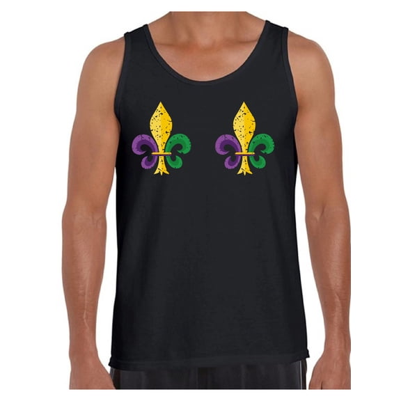 Mardi Gras Parade Shirt for Men New Orleans Carnival Tanks US Festive Novelty Graphic Tank Top