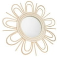 thumbnail image 3 of Decorative Rattan Mirror Home Decoration Wall Hanging, 3 of 8