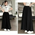thumbnail image 6 of RUTAYY Toddler Kids Summer Wide Leg Palazzo Pants Pleated High Waisted Trouser Stylish Pants, 6 of 6