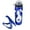Blue, variant on Unbranded 650ml Cycling Water Bottle and Bike Cage Set - Mountain Bike Accessory Kit (Black)