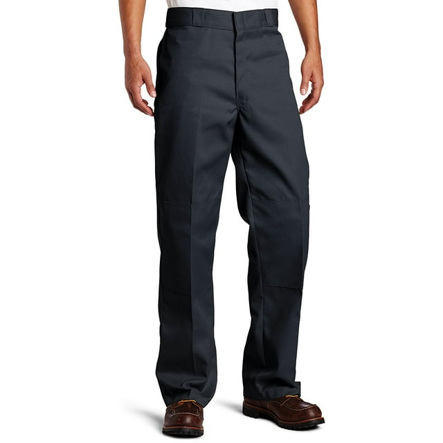 Dickies Mens Loose Fit Double-Knee Work Pant, 31W x 30L, Charcoal