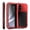 Red, variant on Dteck for iPhone 17 (2025) Case, Heavy Duty Metal Full Body Protective Cover Shockproof Aluminum Alloy Cover with Silicone Built-in Screen Protector, Red