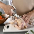 thumbnail image 3 of TIMIFIS Heat Pad Stainless Steel Multifunctional Kitchen Scissors Roasting Scissors Powerful Chicken Scissors Set of Kitchen Siccosrs Kitchen Gadgets, 3 of 6