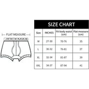 JOCKMAIL Mens Boxer Briefs Mesh Mens Underwear Boxer Back Mens Padded Underwear Boxer with Hip Pad