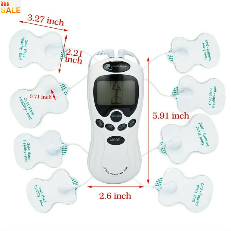 VERZ Labour Pain Simulator For Men Screen Dual- Output Digital Massager,  Cervical Spine Massager, Meridian Pulse Massager, Acupuncture And  Moxibustion Device.,Excellent12 : : Health & Personal Care