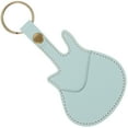 thumbnail image 2 of PU Leather Guitar Picks Case Guitar Picks Holder Portable Guitar Pick Case with Key Chain, 2 of 5
