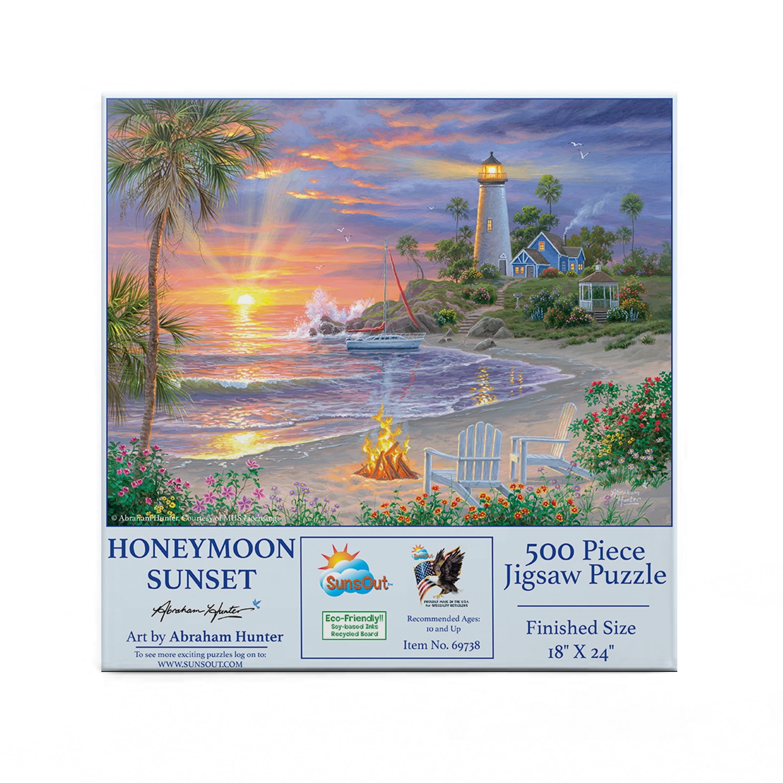 Abraham Hunter 1000 Piece Puzzles Sunsout Incbait Shop 500 Pc Jigsaw Puzzle By Artist Abraham Hunting Puzzles-635059
