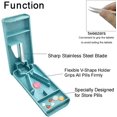 thumbnail image 2 of Portable Pill Cutter With Stainless Steel Blade For Small Pills And Large Pills,, 2 of 5