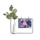 thumbnail image 1 of Purple Flower Leaf Point Line patron abstracto Marco De Metal Florero De Cerámica Decoración, 1 of 4