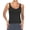 Black, variant on Dragon Fit Women's Longline Sports Bra Wirefree Padded Workout Yoga Tank Top