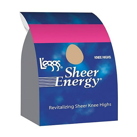 Leggs Knee Highs - L'eggs Sheer Energy Knee Highs, Reinforced Toe 5-Pack