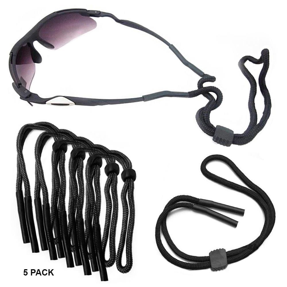 LOT of 12 Nylon Eyeglass Sport Cords Braided MAROON FREE SHIPPING! 