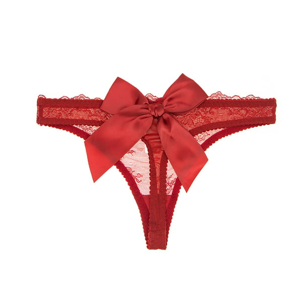 Varsbaby Thongs for Women See Through Thong Underwear Women