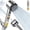 Chrome, variant on Ion Drops Shower Head with Handheld, High Pressure 4+1 Spray Mode Showerhead, Built-in Power Wash, Gray