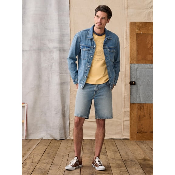 Levi Strauss Signature Men's Regular Fit Short, 10" Inseam, 28-44