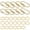 16PCS, variant on Brass Key Ring Bulk Gold Key Chain Organizer Holder for Men Women with Secure Screw Locking Cute Purse Bag Charm for Handbag Small Carabiner Clip for Dog Leash Pet Tag