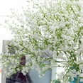thumbnail image 4 of JANDEL 5Pcs Christmas Valentine's Day Romantic Atmosphere decoration/Gypsophila Bouquet Artificial Fake Silk Plants Bouquet Simulation Flowers for Wedding Decoration Family Party Craft Decoration, 4 of 6