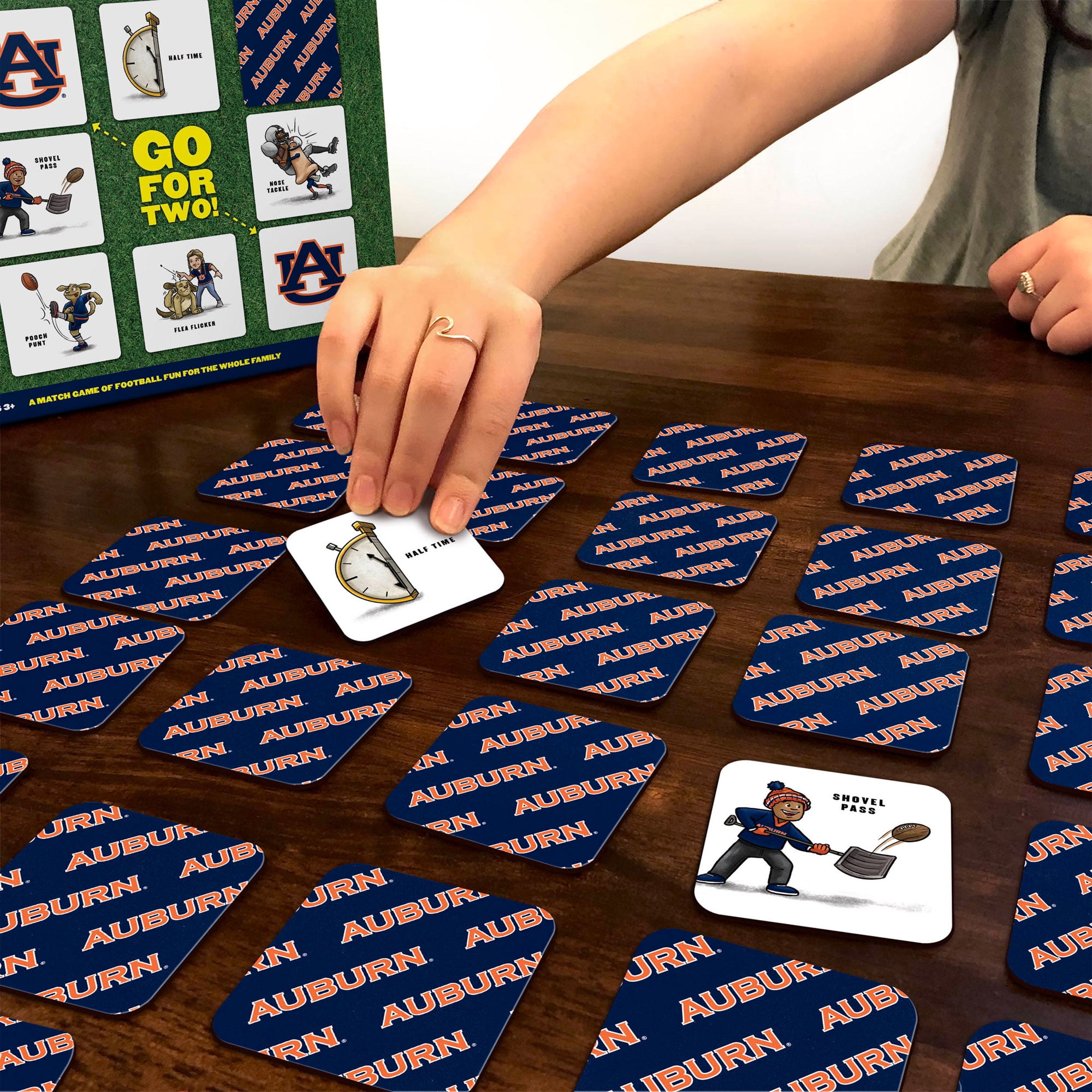 Auburn Tigers Licensed Memory Match Game