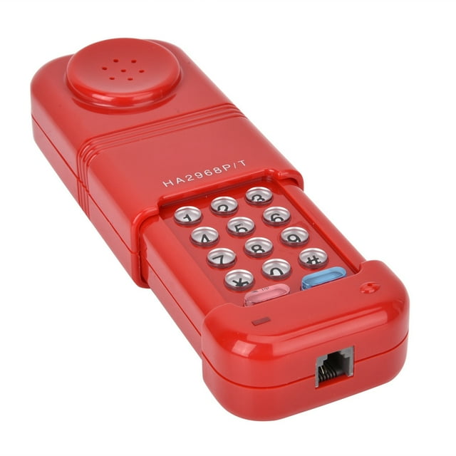 Cable De Línea Telefónica, Herramienta óptica DTMF Identificador De Llamadas Probador Automático Detección De Fibra Máquina De Búsqueda Rojo