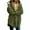 Champagne, variant on Women's Plus Size Plush Coats Solid Color Pocket Button Hooded Casual Loose Cardigan Wool Winter Plush Jacket