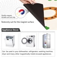 thumbnail image 2 of Dailycode Dishwasher Magnet Cover Magnetic Fridge Door Cover Home Kitchen Decor, Horseshoe and Four Leaf Clover, 23"x 26", 2 of 6