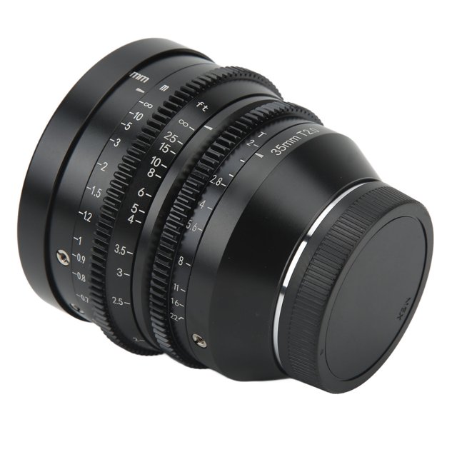 Lente cinematográfica de enfoque manual, lente de cine 7Artisans Lente de cámara con montura de 35 mm Lente de cámaras con montura Sony E Ultra sensible