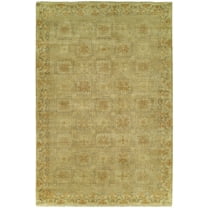 Kalaty Antalya Area Rug AT-388 Ivyivy Rings Bulbs 6' x 9' Rectangle