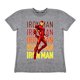 thumbnail image 1 of Playera Para Niño Marvel Avengers Cuello Redondo Manga Corta Talla 6 Gris Jaspe, 1 of 2