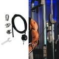 thumbnail image 3 of Fitness DIY Pulley Cable Machine Gym Machine System Biceps Strength Training Gym Equipment Sports Adjustable 3m, 3 of 9