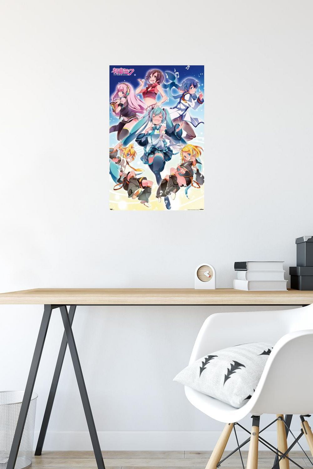 Hatsune Miku - Group Wall Poster, 14.725" x 22.375"