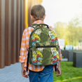thumbnail image 6 of Rateoe Surfing Dinosaur Pattern Durable Student Backpack Laptop Bag- Ergonomic Design, Waterproof Twill Fabric - Ideal for School, Travel, and Outdoor Activities, 6 of 6