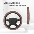 thumbnail image 5 of Naloa Strawberry Elastic Steering Wheel Cover, Auto Steering Wheel Cover – 15 Inch , Comfortable Grip, Fit Suvs,Vans Cars,Trucks, 5 of 8