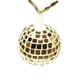 thumbnail image 3 of Cadena de luces LED con forma de bola de espejo, USB, 3 m, 20 unidades, para decoración interior y exterior, bodas, fiestas y Halloween, 3 of 4