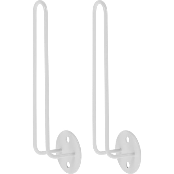 LOLIPPYY 2-Pack Metal Hat Racks Space-Saving Iron Baseball Cap Holders for Bedroom Storage and Organization