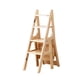 thumbnail image 5 of Silla de escalera plegable multiusos ligera y resistente con estante para escalera. Madera, 5 of 9