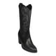 thumbnail image 1 of BOTA VAQUERA LEON MUJER NEGRO PIEL 554 LEON  554p, 1 of 4