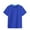 Blue, variant on Ketyyh-chn99 Girls Short Sleeve T Shirts Kids Summer Casual Crewneck Back To School Solid Color Tops Tees Size for 3-4 Years,Hot Pink
