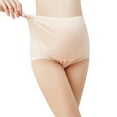 thumbnail image 2 of Baywell Women's Over The Bump Maternity Panties High Waist Full Coverage Pregnancy Underwear Skin M-5XL, 2 of 6