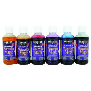 Sargent Art 10-Count 8-Ounce Watercolor Magic Set - Walmart.com