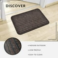 thumbnail image 3 of Evideco Brown Chloe Polypropylene Door Mat 24x16 Inches - Weather Resistant - Outdoor - Front Door Mat for Entryway, Porch, Patio, 3 of 6