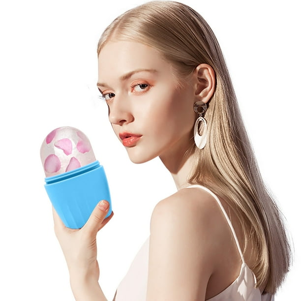 Rodillo de hielo para rostro y ojos Rodillo de hielo para rostro Hielo facial para