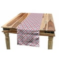 thumbnail image 1 of Geometric Table Runner, Diamond Shaped Little Squares Avant Garde Color Boxes Checkered Modern, Dining Room Kitchen Rectangular Runner, 3 Sizes, by Ambesonne, 1 of 2
