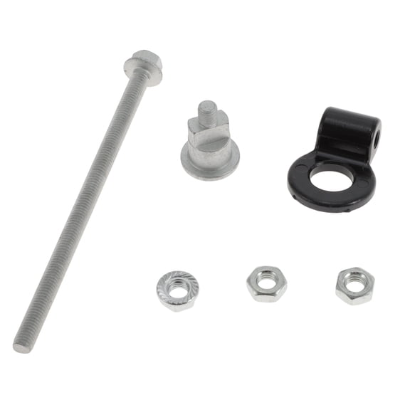 Unique Bargains 1 Set Drive Belt Idler Pulley Adjustment Bolt Kit Compatible for Subaru Forester x 2.5t 2003-2005, Durable Metal Silver Tone