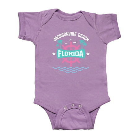 

Inktastic Jacksonville Beach Florida Vacation Gift Baby Girl Bodysuit