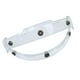 thumbnail image 4 of Adaptador UV para motocicleta, visera tipo burbuja de 3 broches con lente protectora y bisagra abatible. Claro, 4 of 6